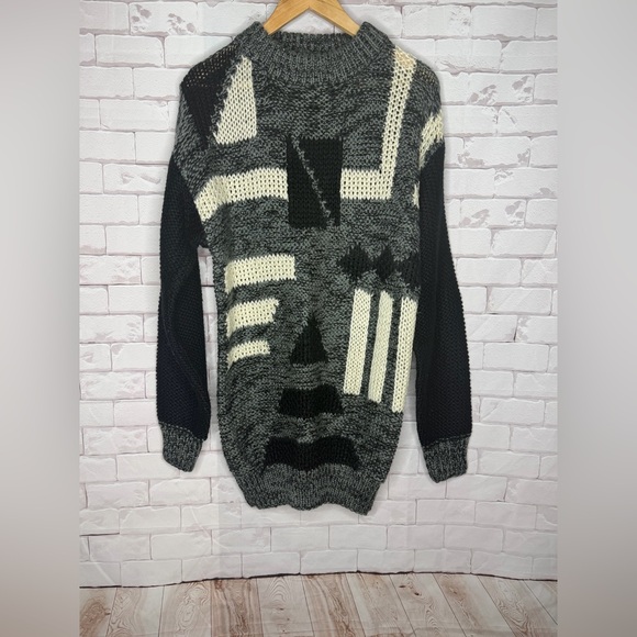 circola Moda Other - Vintage Circola Moda Chunky Knit Sweater | 90s Grunge Cozycore Oversized / Med